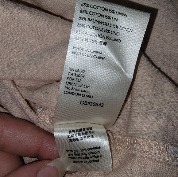 Free People Top Size S Pink - Picture 8 of 9